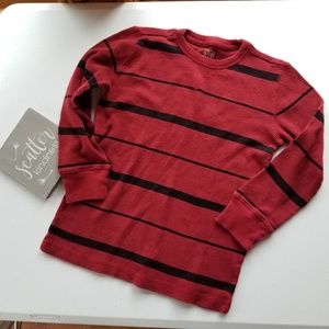 Long sleeve, thick thermal material